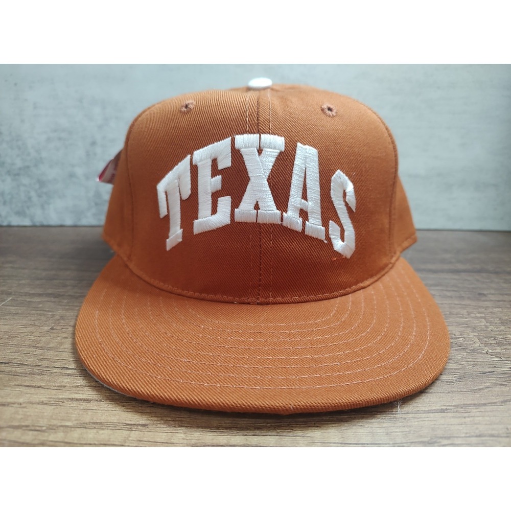 Vintage Texas Longhorns Pro Line Fitted Hat 7 1/8 NCAA Orange NWT USA